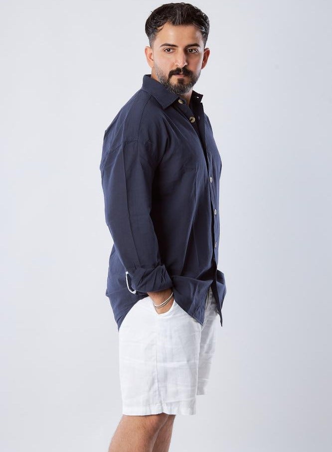 OtherMax Natural linen shirt - Image 3