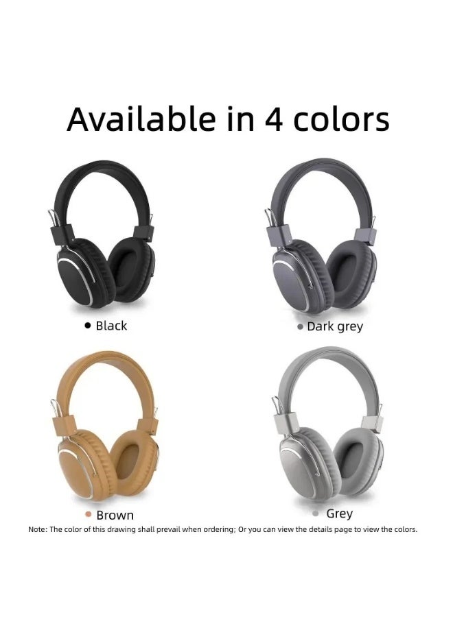 سودو سماعة رأس لاسلكية SODO 1004 قابلة للطي ومتوافقة مع تقنية البلوتوث 5.1، سماعة رأس سلكية لاسلكية مزودة بميكروفون وتدعم TF - Image 2