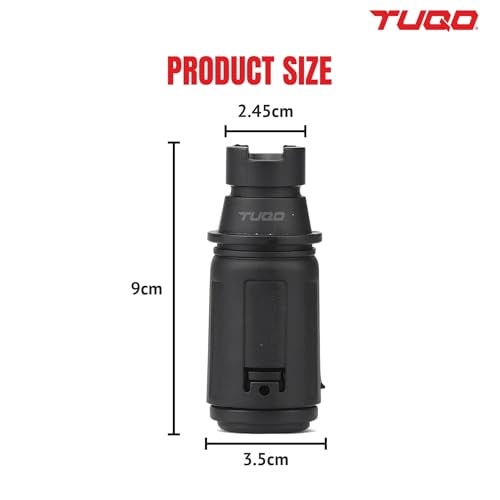 TUQO Adjustable Pressure Washer Front Nozzle Replacement - Suitable for All Major Pressure Washer Trigger Gun | Jet Spray for Car & Bike Cleaning | Quick Fit, Leak Resistant - Black (DS50) - Image 2