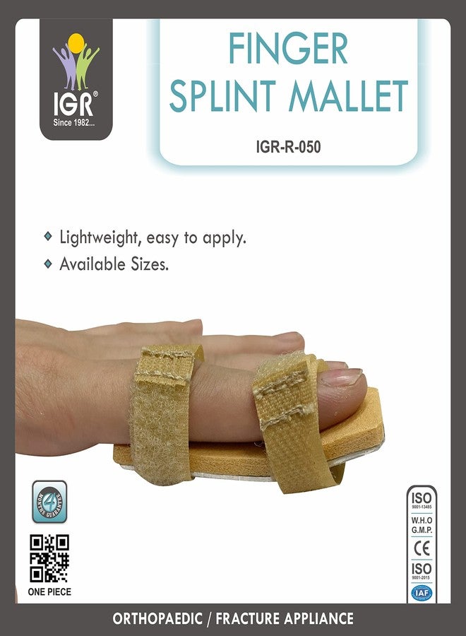 IGR جبيرة إصبع IGR على شكل مطرقة لتخفيف الألم، تثبيت إصبع الزناد، تقويم، دعامة تصحيح، جبيرة إصبع للالتواء، الخلع، الكسر، جبيرة إخفاء ودعم (جبيرة إصبع كاملة) - قطعة واحدة - Image 2