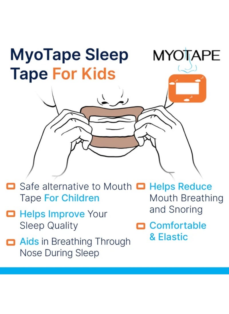 MyoTape Myotape Sleep Strips for Children & Teens | Restores Nasal Breathing in Children & Teenagers  - Image 3