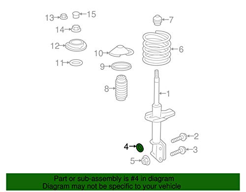 Subaru Genuine 20560AA04A Washer Front Strut Lower 1 Pack - Image 3