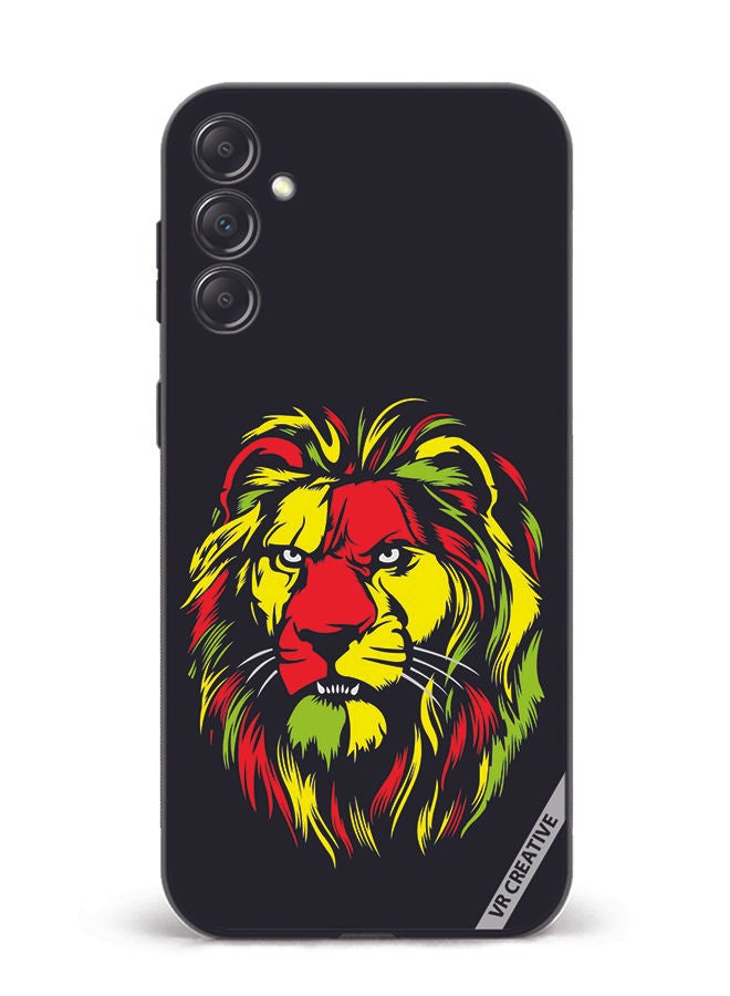 VR CREATIVE Protective Case Cover For Samsung Galaxy A54 Lion Design Multicolour - Image 1