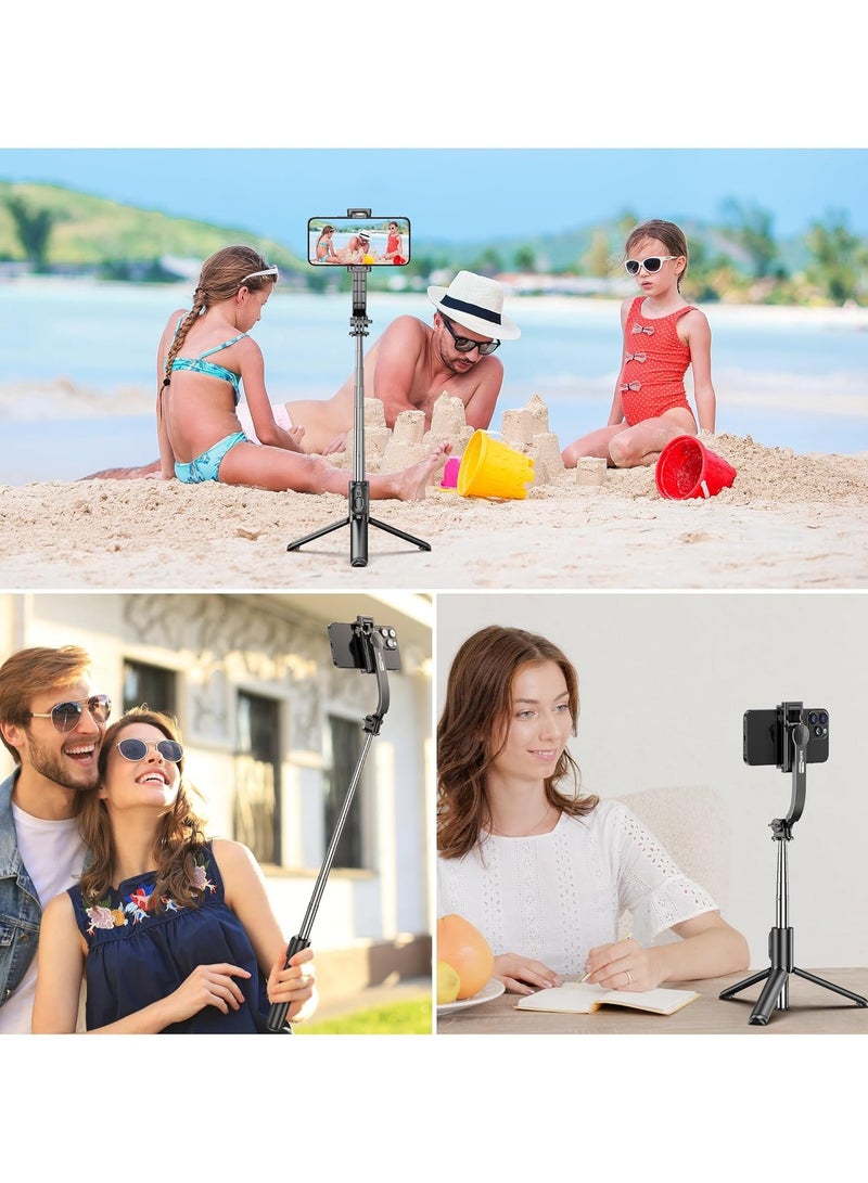 Selfie Stick Tripod, Expandable 101 cm Selfie Stick with Wireless Remote Control, Portable Monopod Mobile Phone Holder, Compatible with iPhone 14/13/12/11 Pro/XS Max/XS/X/8/7, Samsung Huawei - Image 5