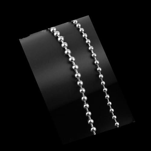 Glory Qin 6mm Stainless Steel Ball Chains & 5 Matching connectors (6mm, 5 feet) - Image 4