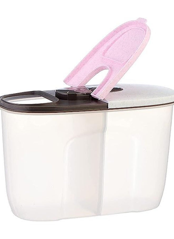 Mazaya - 2 in 1 multi-functional storage container for storing grains, legumes and rice and storing ready-made food grains medium - Image 1