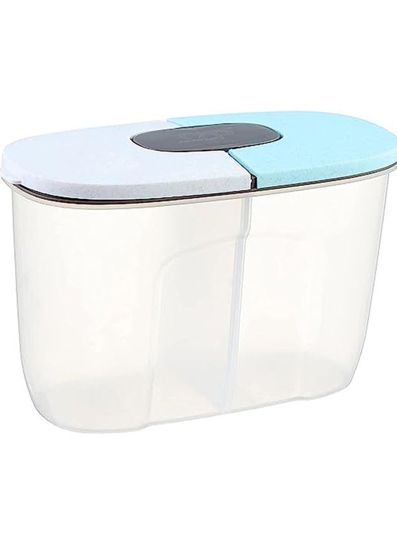 Mazaya 2 in 1 multi-functional storage container for storing grains, legumes and rice and storing ready-made food grains medium  - Image 4