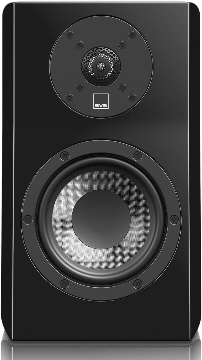 SVS Ultra Evolution Nano Bookshelf Speakers - Pair (Piano Gloss Black) - Image 5