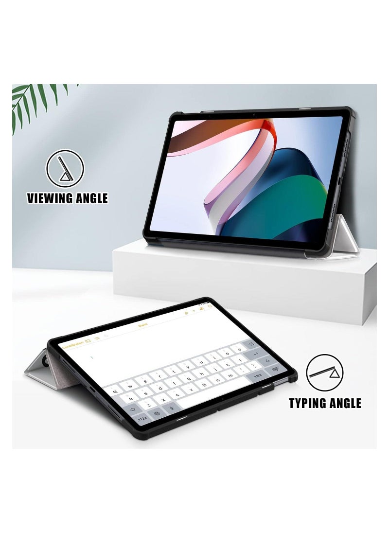 Case for Xiaomi Redmi Pad 10.61 inch Released 2022, Tri fold Slim Lightweight Hard Shell Smart Protective Cover with Multi-Angle Stand (Good Night) - Image 3