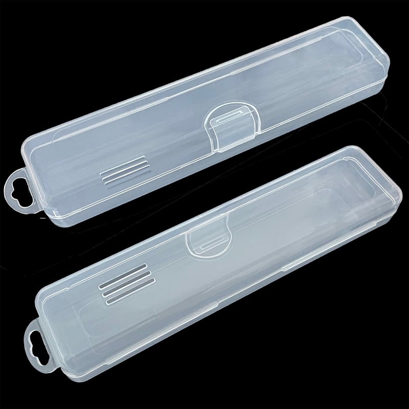 crayBG Tongue Scraper Case, Tongue Scraper Travel Case, Tongue Cleaner Case, Case for Tongue Scraper (2 Pack) - Image 1