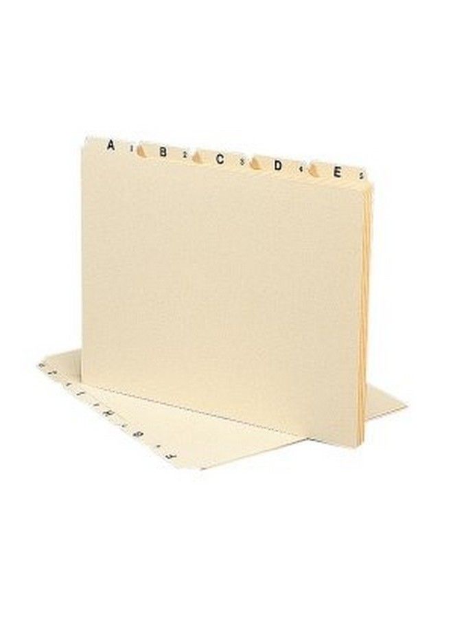 Smead Az Manila Self Tab File Guides25 X Tab Printed A Z 5 Tab(S) Set 8.5" X 11" 1 Set M - Image 2