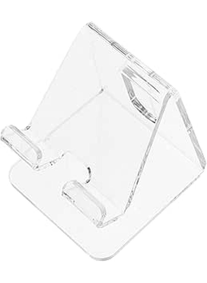 Acrylic Phone Stand Holder Long Bar Design For Live Streaming Office Home Desktop Use - Image 1