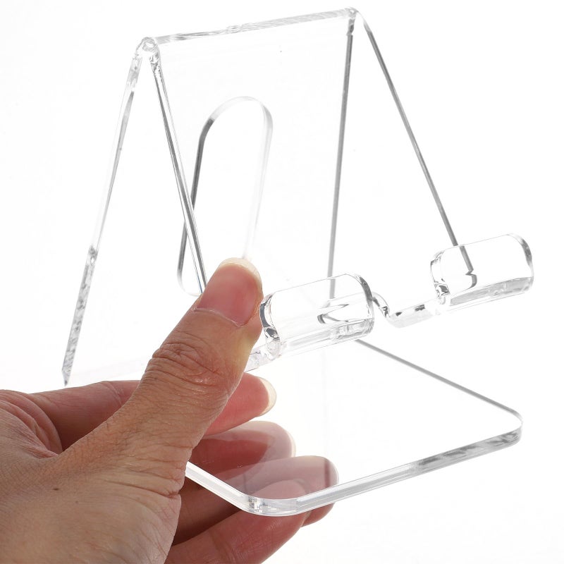 Acrylic Phone Stand Holder Long Bar Design For Live Streaming Office Home Desktop Use - Image 5