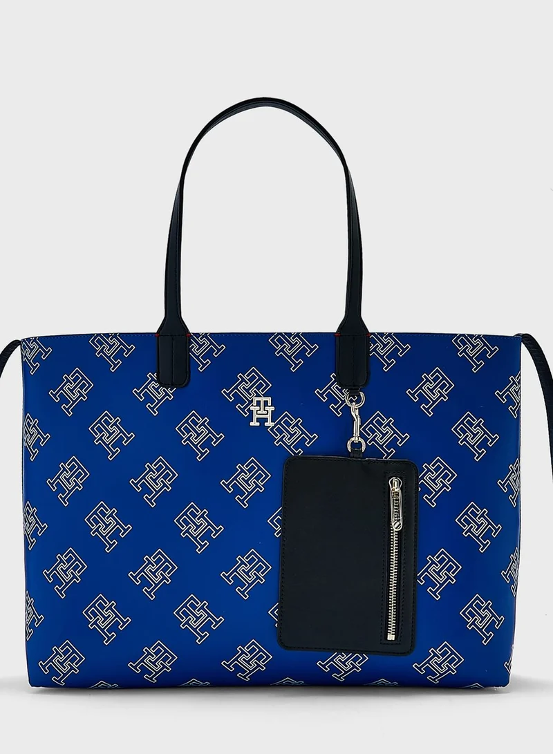 TOMMY HILFIGER Iconic Logo Tote  Bag