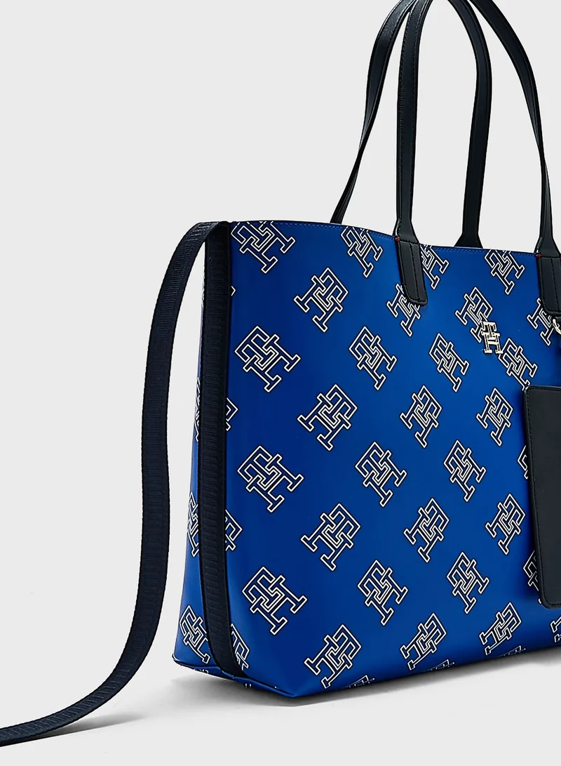 TOMMY HILFIGER Iconic Logo Tote  Bag