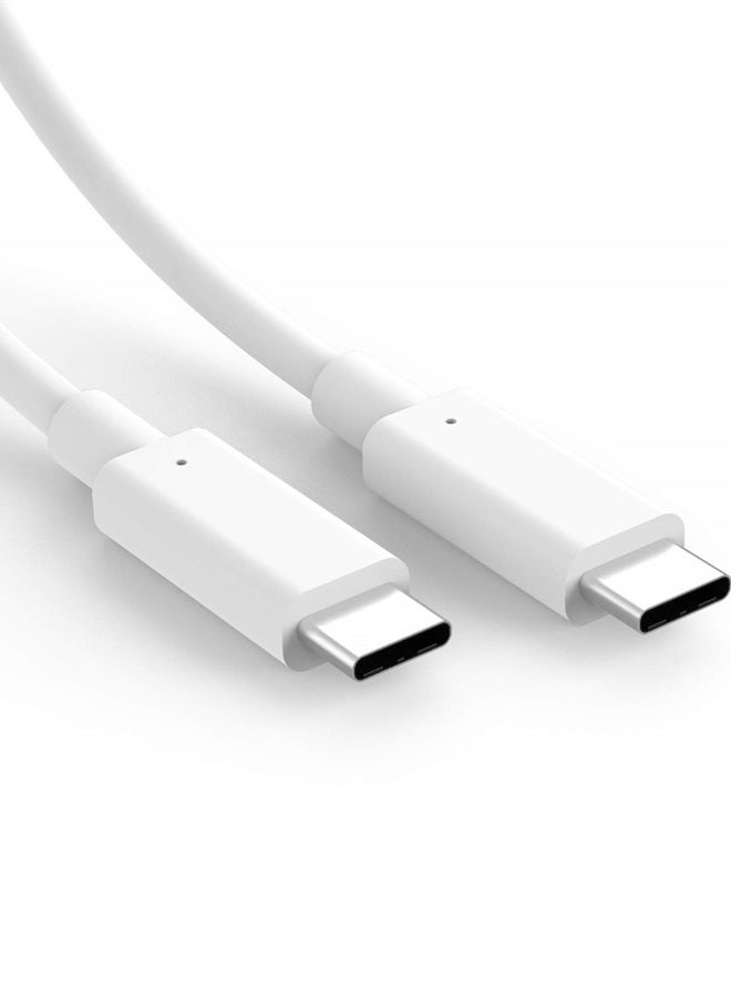 IFEART كابل USB C إلى USB C 100 واط بطول 6.6 قدم لجهاز MacBook Pro 16 15 14 13 بوصة، M1 M2 MacBook Air، iPad Pro 12.9 11 بوصة، iPad Air 5 4، Mini 6، Samsung Galaxy S23 S22 Ultra، كابل شحن سريع للغاية من نوع USB-C PPS - Image 1