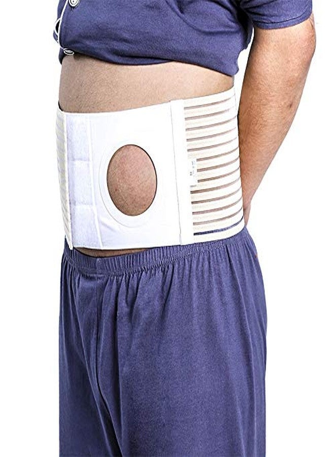 RousuCare Ostomy Belt Colostomy Belt (Hole 3.14") Medical Stoma Support Ostomy Hernia Belt Ostomy Hernia Belt Stomach Truss Binder with Compression Support (S: 33.46''-37.40'') - Image 4