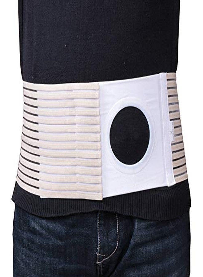 RousuCare Ostomy Belt Colostomy Belt (Hole 3.14") Medical Stoma Support Ostomy Hernia Belt Ostomy Hernia Belt Stomach Truss Binder with Compression Support (S: 33.46''-37.40'') - Image 3