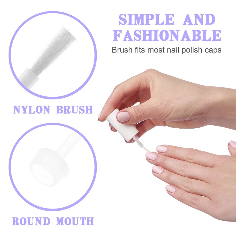 2pcs 200pcs Nail Bottle nail Nail Oil Brush Nail Art Tool Practical Nail Brush - Image 5