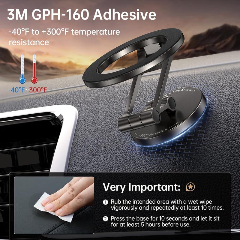 Syncwire MagSafe Car Mount for iPhone - Image 5
