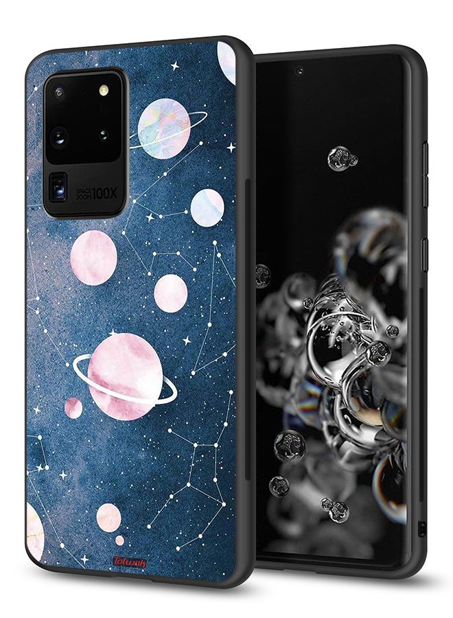 Tolwak Samsung Galaxy S20 Ultra Protective Case Cover Space Art - Image 1