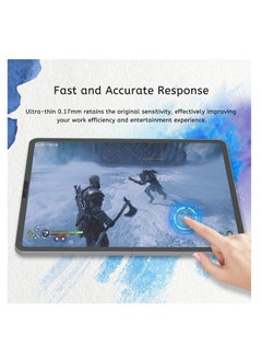 Aookay Paperfeel Screen Protector for iPad Pro 11 inch 2024 (M4) ，Designed for Natural Writing and Drawing, Anti-glare Paper-like Film (IPad Pro 11 Inch M4 (2024))  - Image 4