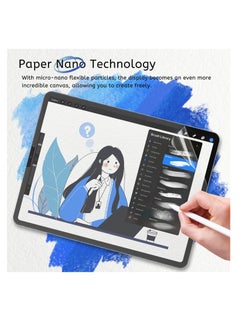 Aookay Paperfeel Screen Protector for iPad Pro 11 inch 2024 (M4) ，Designed for Natural Writing and Drawing, Anti-glare Paper-like Film (IPad Pro 11 Inch M4 (2024))  - Image 3