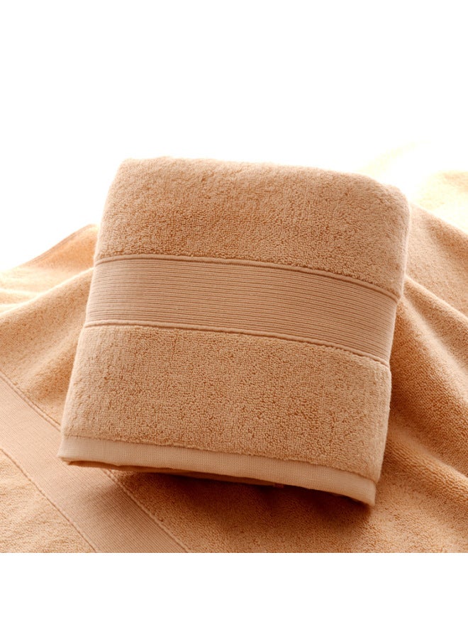 All-cotton Thickened Towel, Plain Color, Thickened For Adult Use, Suitable For Face Washing And Home Use, Soft And Absorbent