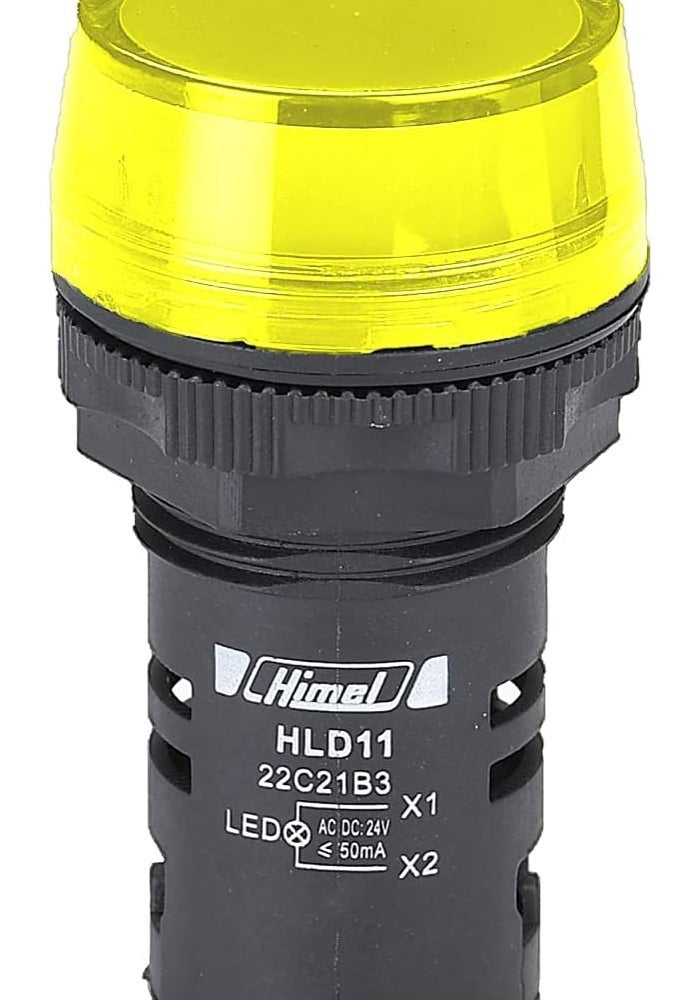 Himel HLD11-22C LED Pilot Lamp - Yellow