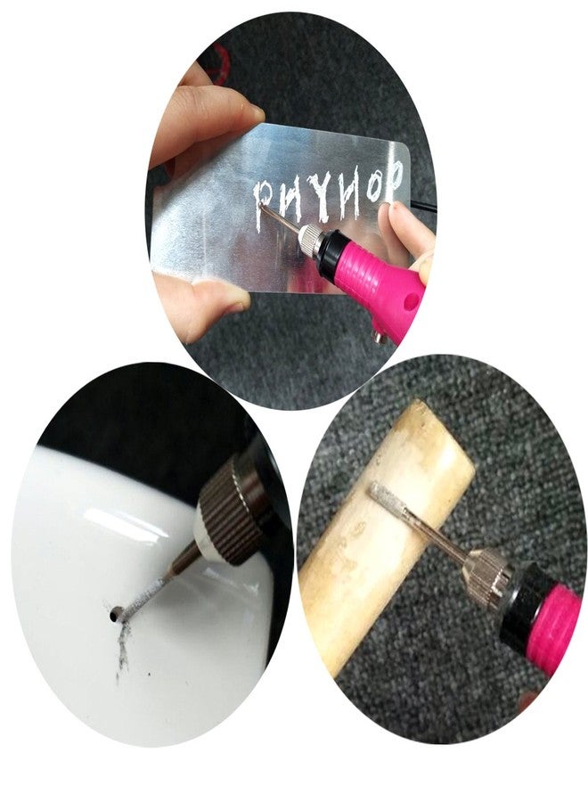 PHYHOO Diamond Burr Bits 2.35MM Diamond Drill Bit Glass Small Pipe Deburring Rotary Tool Accessories 90 Pieces - Image 2