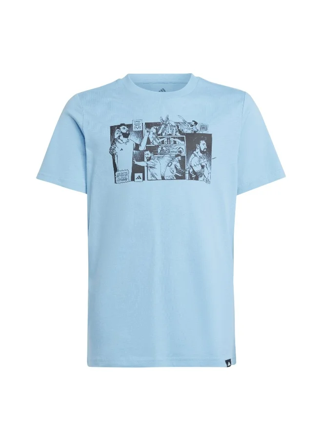 Adidas adidas messi icon men graphic t-shirt