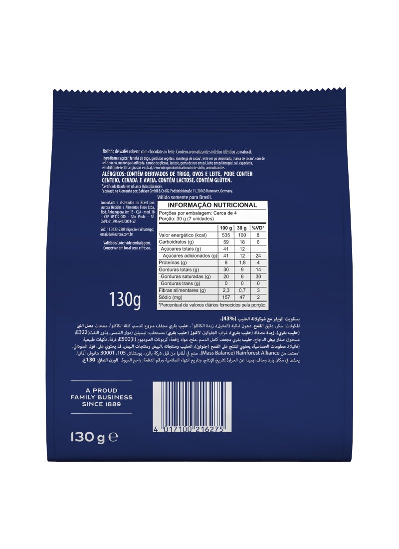 Bahlsen Waffeleten Minis Choco Wafer Rolls 130gm - Image 4