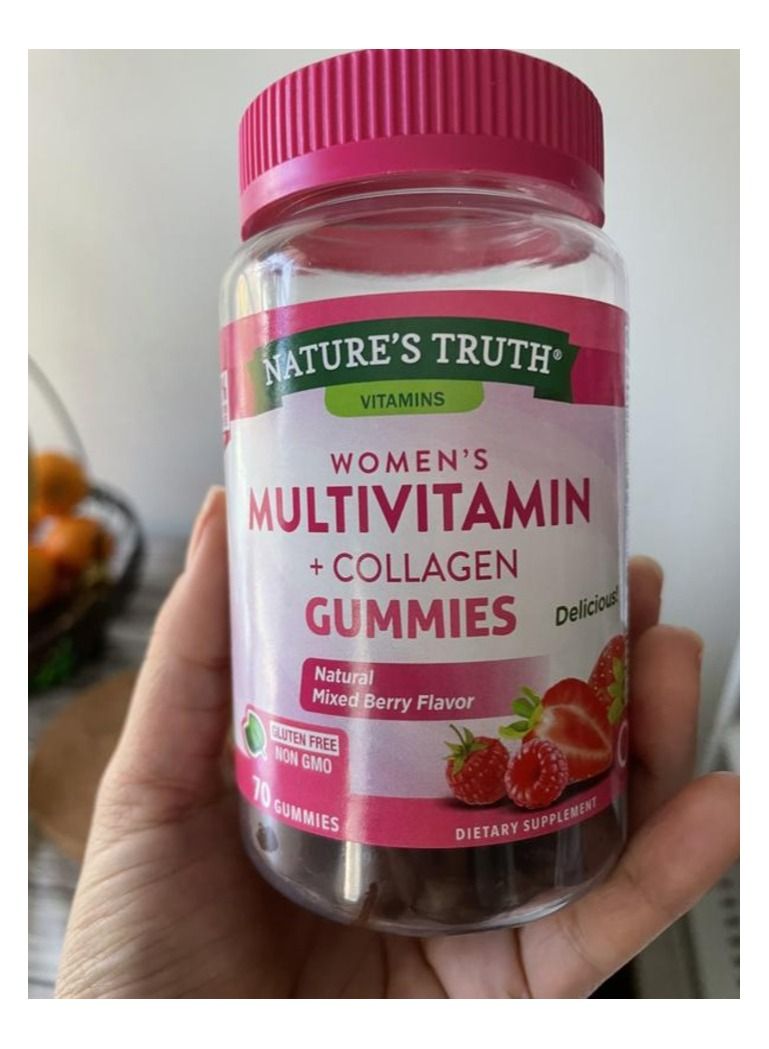Nature's Truth Natures Truth Womens Multivitamin Gummies Plus Collagen 70 Count - Image 3