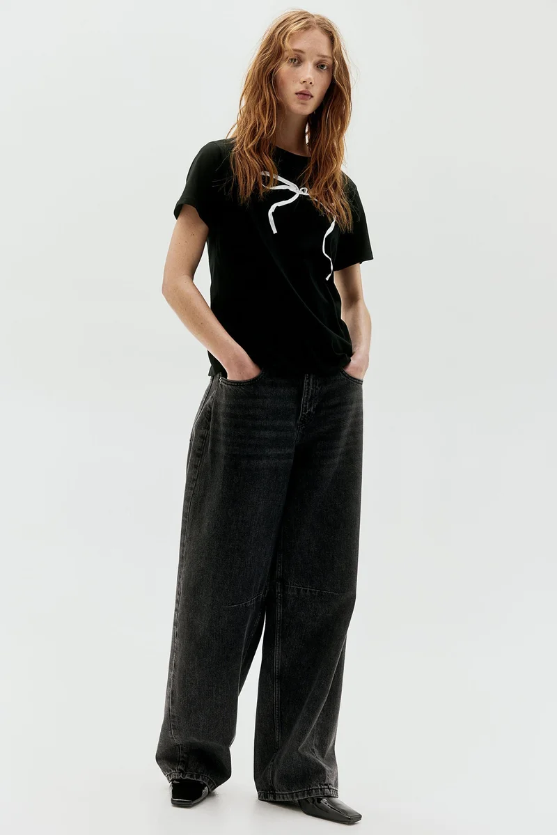 H&M Motif-detail T-shirt