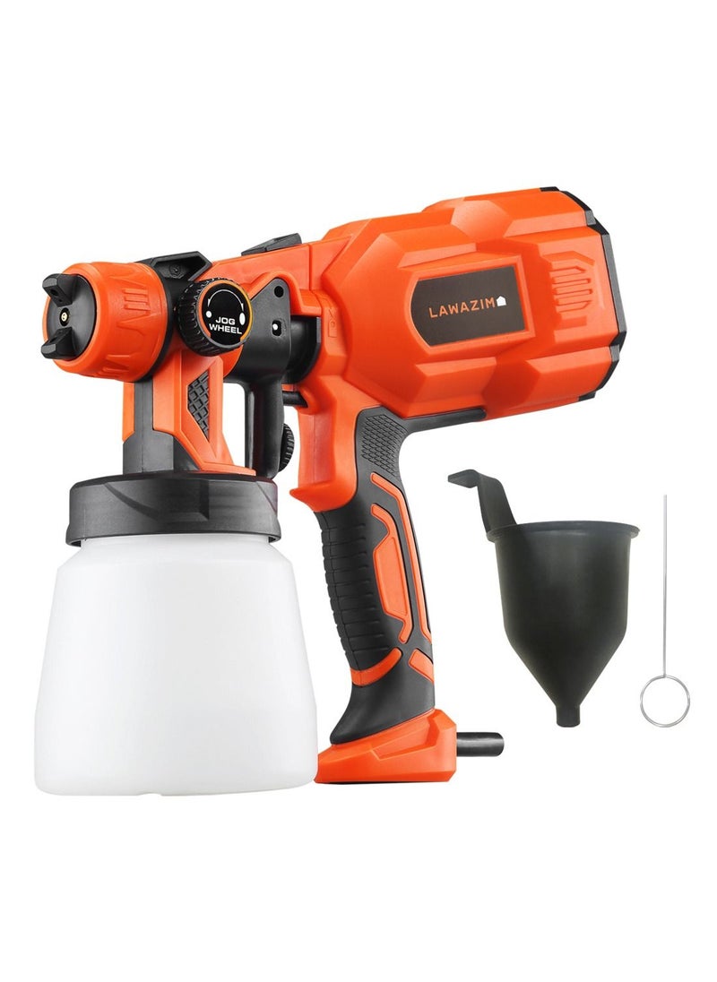 LAWAZIM - Spray Paint Electric Gun with Detachable 800ml Tank 550W 32,000 RPM | Lightweight Easy Spraying and Cleaning- for Home and Outdoors, Painting Projects - Image 1