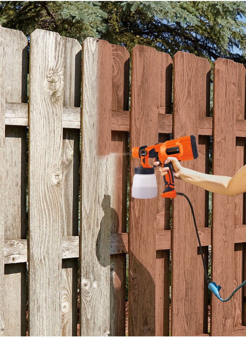LAWAZIM - Spray Paint Electric Gun with Detachable 800ml Tank 550W 32,000 RPM | Lightweight Easy Spraying and Cleaning- for Home and Outdoors, Painting Projects - Image 1