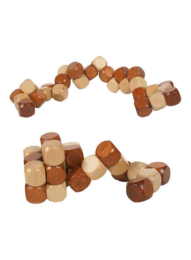 Wooden Dragons Wagging Tail Puzzle Toy - Image 2