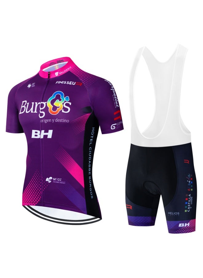KUYING Summer Short Sleeved Cycling Suit Set - Image 1