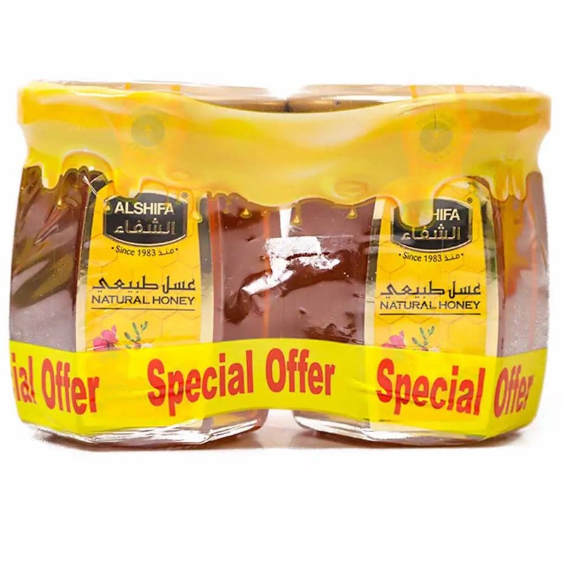 Al Shifa, Natural Honey, 2X126gms - Image 1