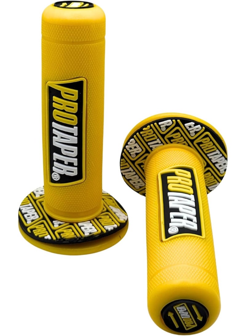 Pro Tapes Synergy Dual Density MX Handlebar Grips – 7/8” Motorcycle Motocross Dirt Bike Grips for CRF, YZF, EXC - Image 2