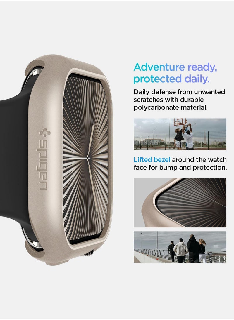 Spigen Thin Fit Apple Watch Series 10 (42mm) Case Cover (2024) - Starlight  - Image 3