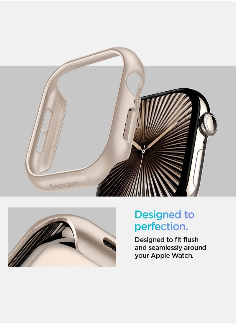 Thin Fit Apple Watch Series 10 (42mm) Case Cover (2024) - Starlight