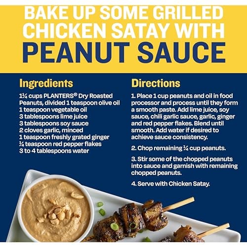Planters Unsalted Dry Roasted Peanuts, 35 Ounce - Image 4