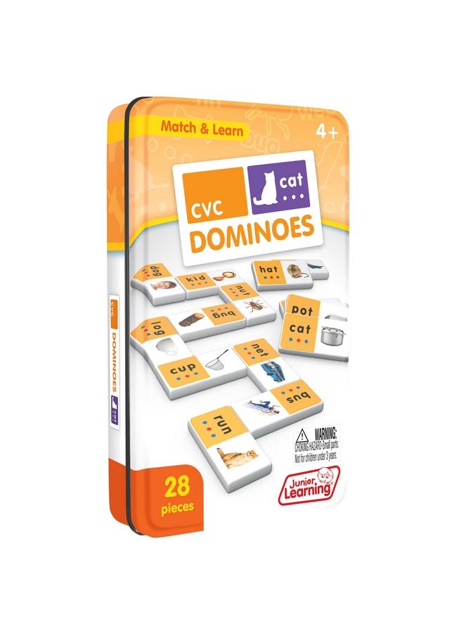 Junior Learning Junior Learning CVC Match & Learn Dominoes  - Image 1