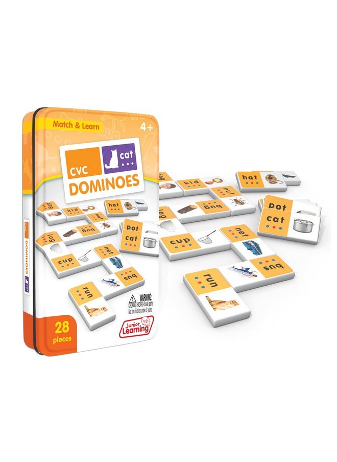 Junior Learning Junior Learning CVC Match & Learn Dominoes  - Image 5