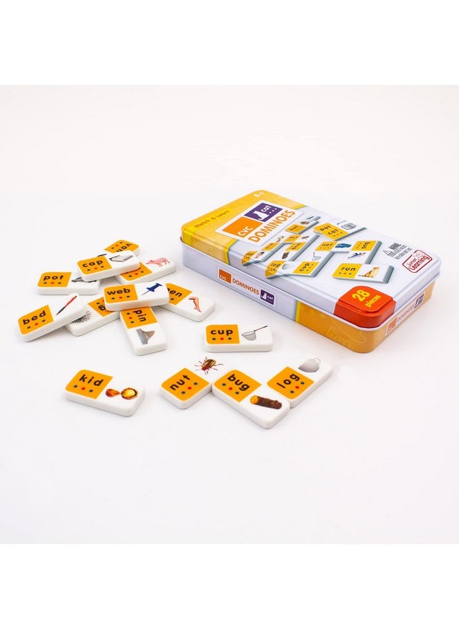 Junior Learning Junior Learning CVC Match & Learn Dominoes  - Image 3
