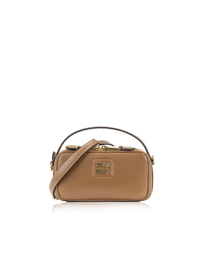 MIU - MIU Leather and Patent Leather Shoulder Bag - Image 1