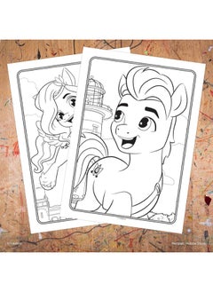 my little Pony My Little Pony 48 Page Color and Trace Coloring Book with 8 Tracing Sheets and Stickers Bendon 51408  - Image 4