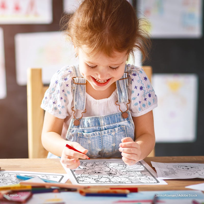 My Little Pony 48 Page Color and Trace Coloring Book with 8 Tracing Sheets and Stickers Bendon 51408 - Image 3