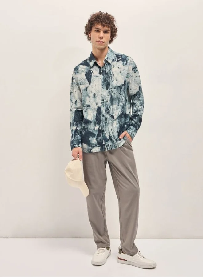 THE BEAR HOUSE Men's Shirt for Casual and Formal Wear | Classic Button-Down Style for Office, Daily Use, Travel, Events & All-Season Outfits | Versatile & Stylish Wardrobe Essential for Every Occasion
